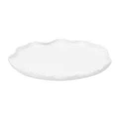 Тарелка «Вейв» с бортом фарфор D=180,H=12мм белый, изображение 2