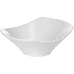 Salad bowl “Mini Party”  porcelain , H=35, L=100, B=80mm  white