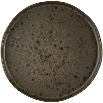 Тарелка «Фобос» мелкая керамика D=20,5см коричнев., Диаметр (мм): 205