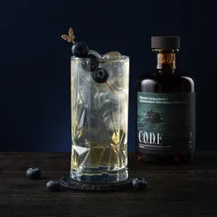 Кордиал «Черная Смородина / Ананасовый Экспресс / Лаванда» C.O.D.E стекло 0,5л D=7,H=18см, Состояние товара: Новый, Вкус: Лаванда, изображение 4