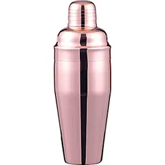 European shaker “Probar”  stainless steel  0.7 l  D=8, H=24cm  copper