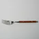 Вилка столовая «Рустик» уцененная сталь нерж.,пластик ,L=20/6,B=2см металлич.