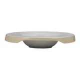 Тарелка для пасты «Деймос» керамика D=29,H=5см белый,бежев.