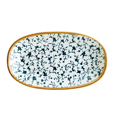 Блюдо сервировочное «Калиф» овальное фарфор ,L=31,B=24см белый,синий