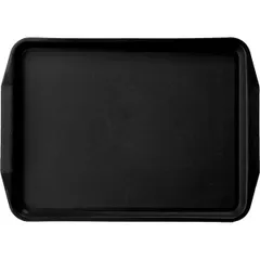 Tray “Prootel” rectangular for Fast Food  plastic , L=45, B=32cm  black