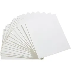 Cards for information d/art.71487, 71489[50pcs] plastic white