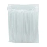 Трубочки в индивидуальной упаковке[100шт] полипроп. D=12,L=240мм прозр.