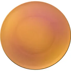 Блюдо фарфор D=33см оранжев.