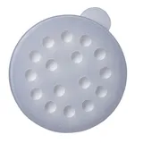 Крышка для емкости для сыпучих продуктов сменная для банки для зелени поликарбонат D=8,L=9см белый