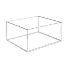 Подставка фуршетная «Азия Плюс» GN 1/3, GN 2/3 сталь нерж. ,H=17,6,L=35,4,B=32,5см хромовый