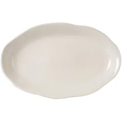 Блюдо «Крим Кайла» овальное фарфор ,L=26см белый