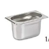 Гастроемкость GN 1/9 сталь нерж. ,H=65мм