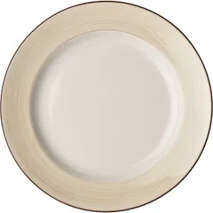 Тарелка «Чино» фарфор D=300,H=35мм белый,бежев.