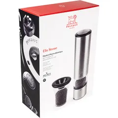 Мельница для перца «Ю Селект» электрическая (батарейки) акрил,сталь нерж. ,H=20см, изображение 3