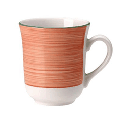 Mug “Rio Pink”  porcelain  285 ml  white, pink.