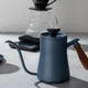 Чайник для приготовления кофе с термометром сталь нерж.,дерево 0,55л, изображение 3