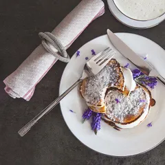 Вилка десертная «Фиори» хромоник. сталь ,L=18,8см хромиров., изображение 4