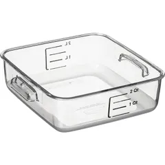 Контейнер для продуктов градуированный пластик 1,9л ,H=7,L=21/22,B=21см прозр., изображение 3