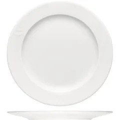 Plate “Carat” small  porcelain  D=270, H=25mm  white