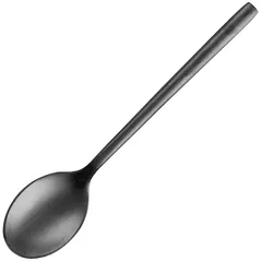 Coffee spoon “Sapporo Basic”  stainless steel  black, matte