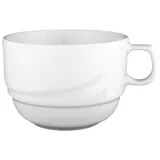 Чашка чайная «Белая» Принц фарфор 190мл D=85/115,H=51мм белый