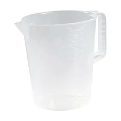 Стакан мерный с ручкой пластик 6л полупрозр.