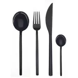 Набор столовых приборов «Due Oro Nero» сталь нерж.