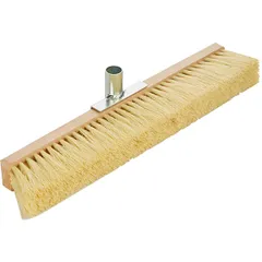 Brush for oven, useless handle  wood, natural bristles , L=60, B=9cm  beige.