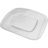 Блюдо сервировочное «Клиа» стекло ,L=27,B=27см прозр.