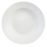 Тарелка глубокая «Бейсик» фарфор 400мл D=20,H=6см белый