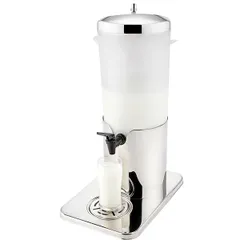 Milk dispenser polycarbonate,stainless steel 5l ,H=51.3,L=33,B=22cm