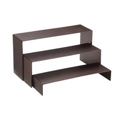 Этажерка 3 яруса ,H=30,L=57,5,B=17см кофейн.