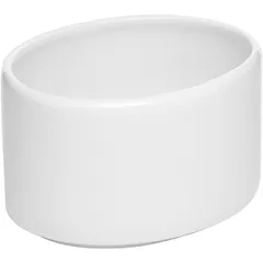 Container for sugar sachets “Monaco” oval  porcelain ,H=55,L=100mm white