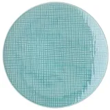 Тарелка «Меш Аква» фарфор голуб.