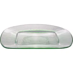 Блюдо «Грин» квадратное стекло ,L=27,B=27см зелен., изображение 2