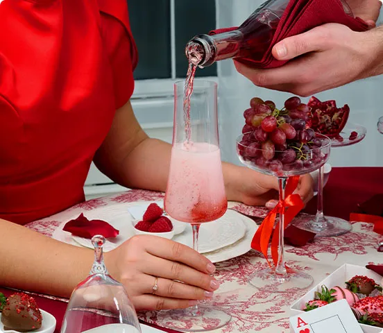 Love Actually: сервировка на двоих ко Дню Святого Валентина