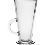 Бокал для горячих напитков «Латте» стекло 290мл прозр.