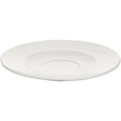 Блюдце «Перформа» стекло D=120,H=13мм белый, изображение 2