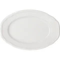 Блюдо «Штутгарт» овальное фарфор ,L=33,B=23см белый