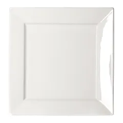 Тарелка «Кунстверк» квадратная фарфор ,H=25,L=270,B=270мм белый