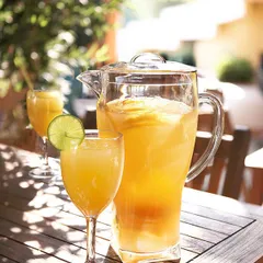 Кувшин с крышкой пластик 2л D=22,H=26,1см прозр., изображение 3