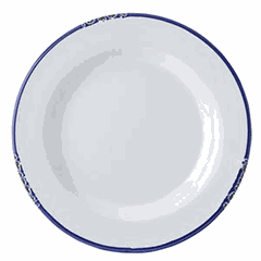 Plate “Avebury Blue” small ceramics D=200,H=22mm white,blue