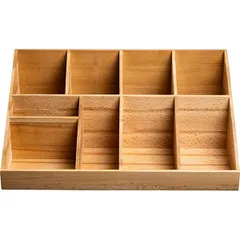 Подставка барная (9 отделений) бук ,H=17,5,L=43,B=26,5см бежев., изображение 4