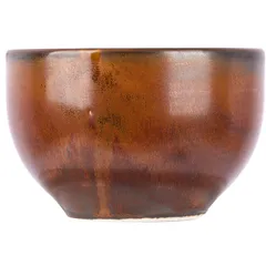 Сахарница «Мак» с крышкой фарфор 200мл D=91,H=60мм медный, изображение 4