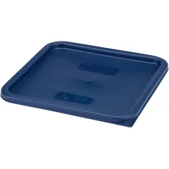 Крышка для контейнера для продуктов 12SFSP, 18SFSP, 22SFSP полиэтилен ,L=25,6,B=25,6см синий
