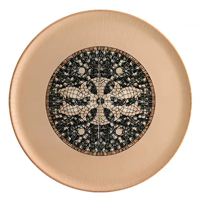 Блюдо для пиццы «Месопотамия» фарфор D=32см бежев.