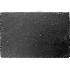 Блюдо для подачи сланец натур. ,H=5,L=300,B=200мм черный