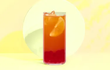 Холодный чай Грейпфрутовый Айс Ти c бузиной и малиной