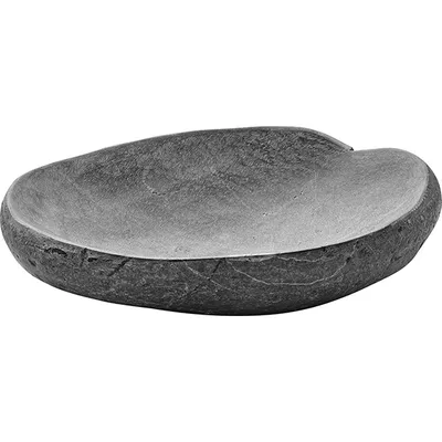 Тарелка неровный край «Плэйграунд» камень ,H=25,L=160,B=125мм
