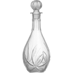 Decanter “Flower” for wine without handle crystal 0.5l